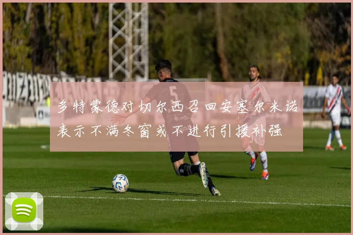 多特蒙德对切尔西召回安塞尔米诺表示不满冬窗或不进行引援补强
