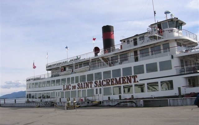 Our ride, the LAC DU SAINT SACREMENT
