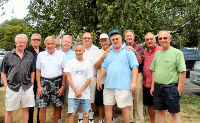 Reunion Planning Committee -- Members of the CBA60 Reunion Planning Committee meet at Lanis Cafe, Loudonville, to plan our 50th reunion gala. 